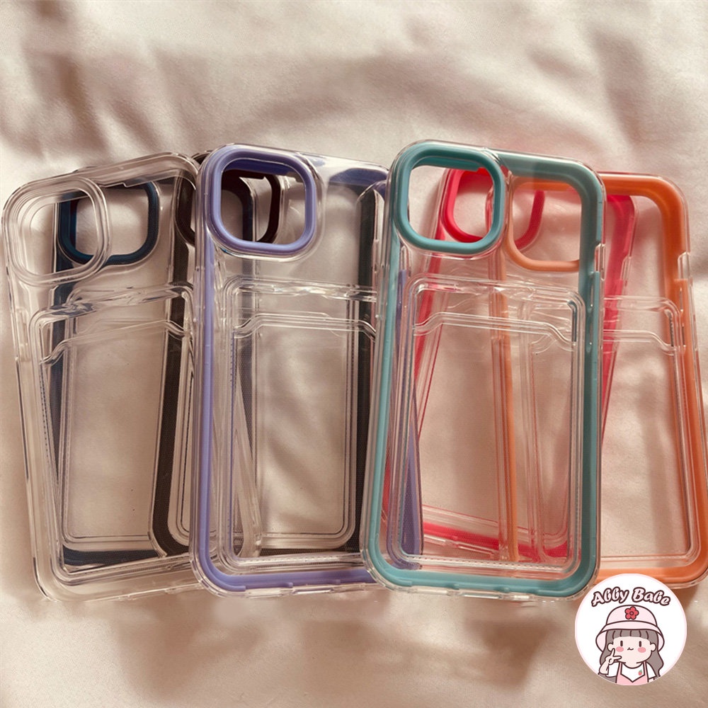 Ốp Điện Thoại TPU Mềm Chống Sốc Tích Hợp Ví Đựng Thẻ Sang Trọng Dành Cho Iphone 13 12 11 Pro Max XR 7 Plus