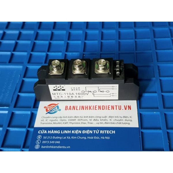 [ 1 Chiếc ] MTC110A-16, MTC110A-1600V Thyristor 110A 1600V