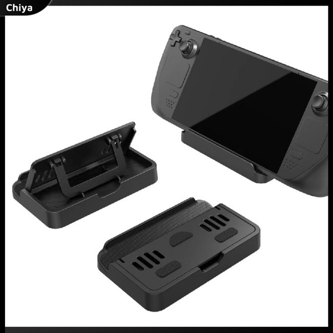 Giá Đỡ Có Thể Điều Chỉnh Kèm 6 Miếng Dán Chống Trượt Cho Máy Chơi Game Hơi Nước