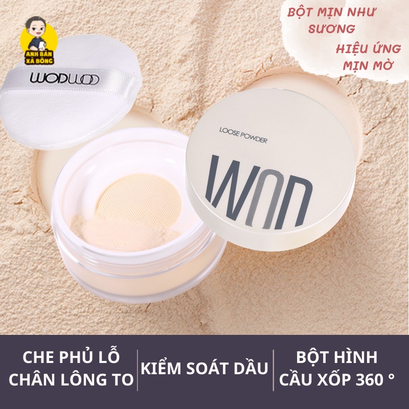 Phấn Phủ Kiềm Dầu WODWOD Oil Control Loose Powder W935