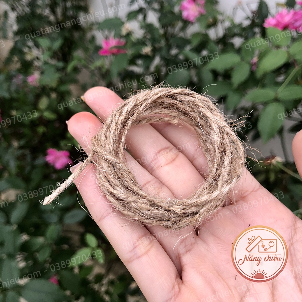 Dây Thừng , Dây Gai,  Dây Sơ Dừa Trang Trí , Gói Quà,  Treo Ảnh Nghệ Thuật