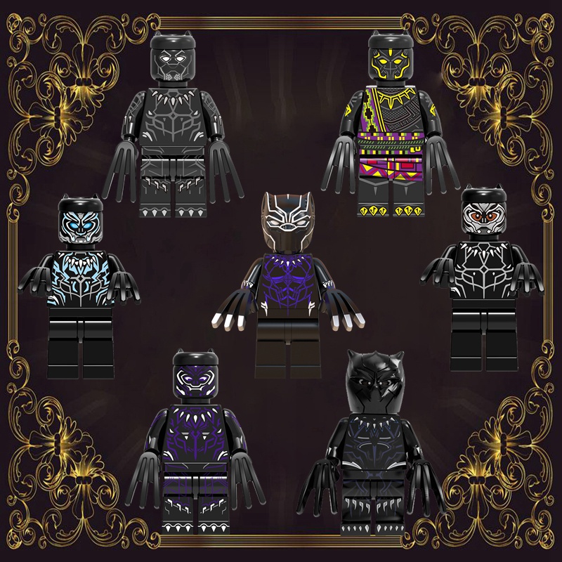Mô Hình Đồ Chơi Nhân Vật Black Panther Shuri Marvel Dùng Làm Quà Tặng Sinh Nhật Cho Bé DIY