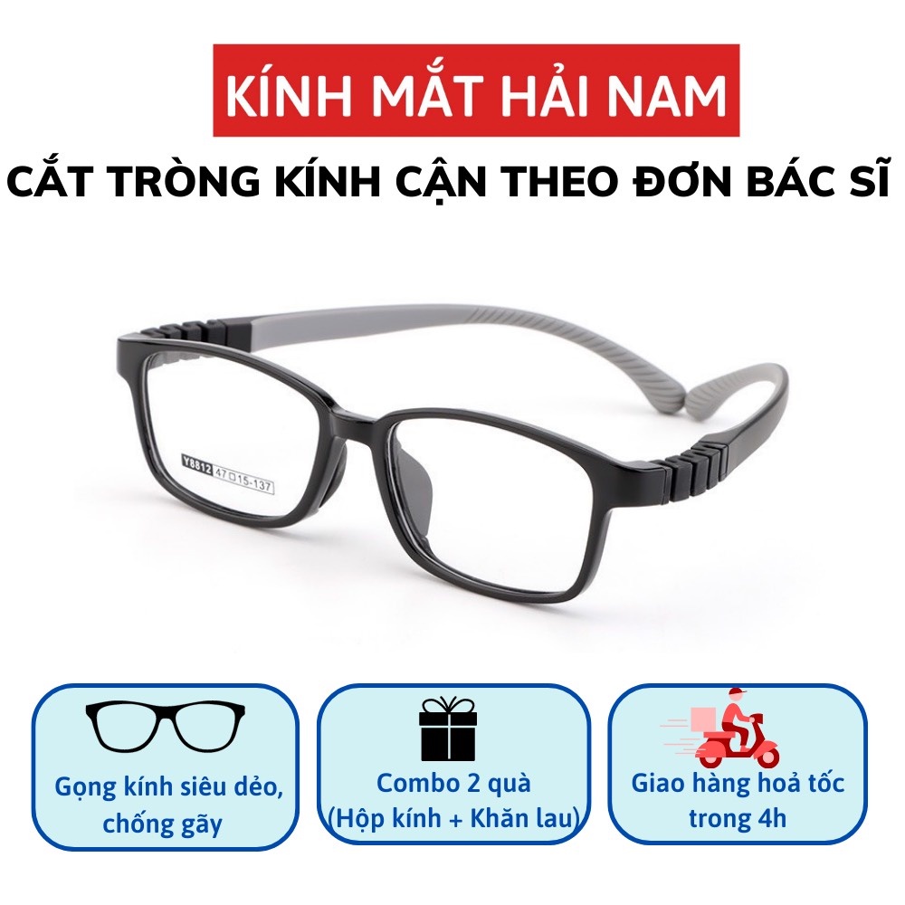 Gọng kính cận trẻ em / kính cho bé siêu dẻo, siêu nhẹ chống gãy