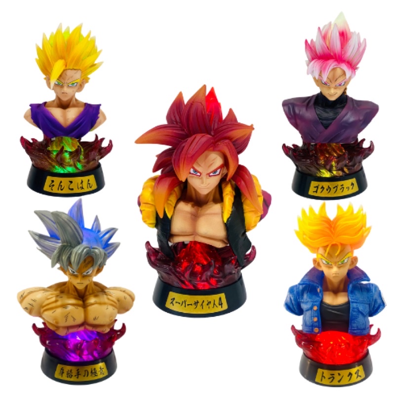 Mô hình đồ chơi - Tượng Bán Thân + có led - Dragon Ball - Có Hộp Màu