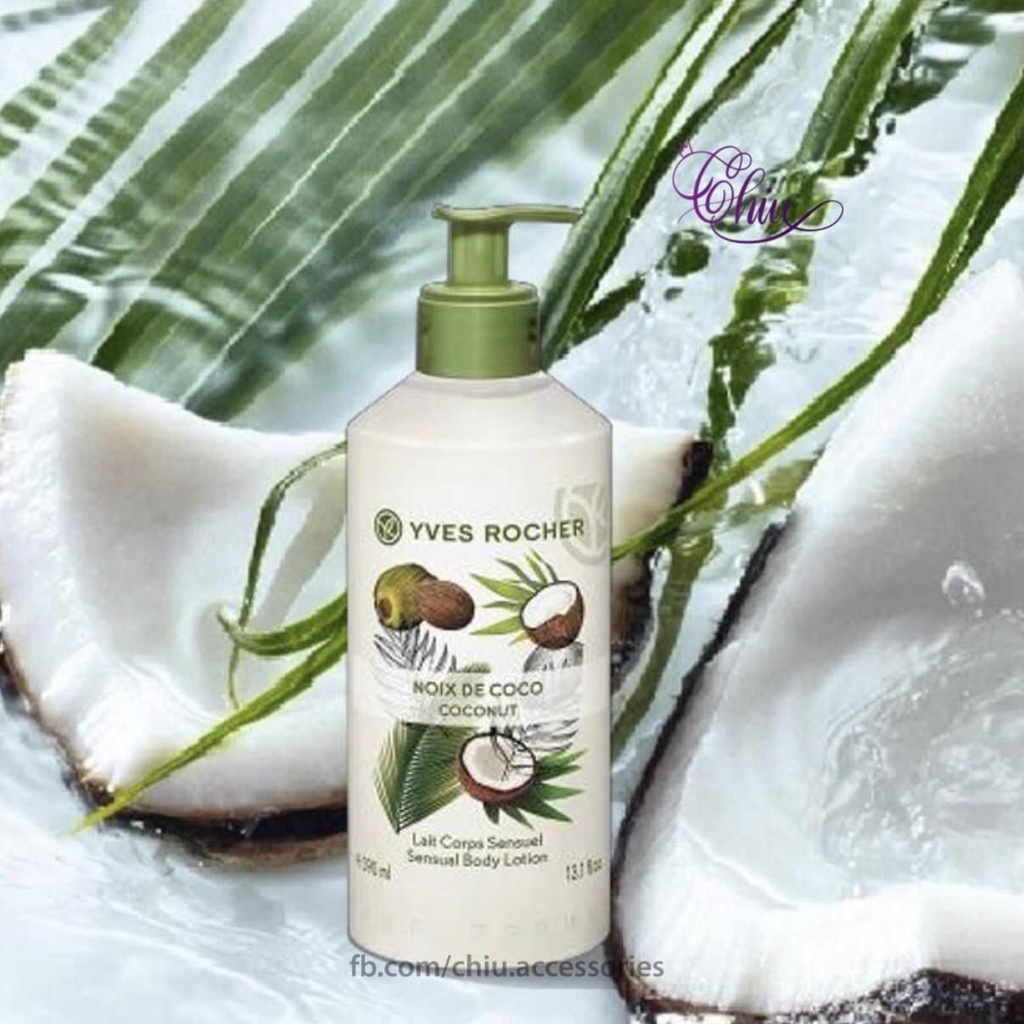 Sữa Dưỡng Thể Yves Rocher Body Lotion 390ml chiết xuất từ thiên nhiên dưỡng da mềm mịn