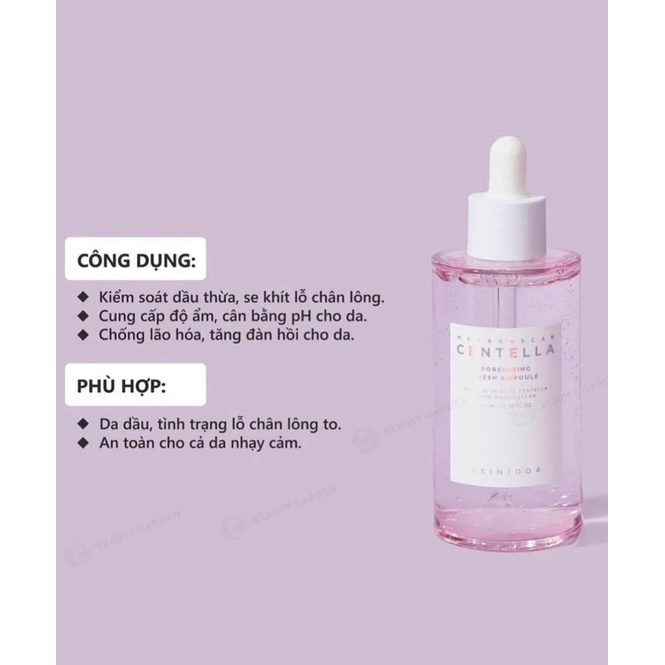 Serum skin1004 madagascar centella poremizing fresh ampoule 100ml