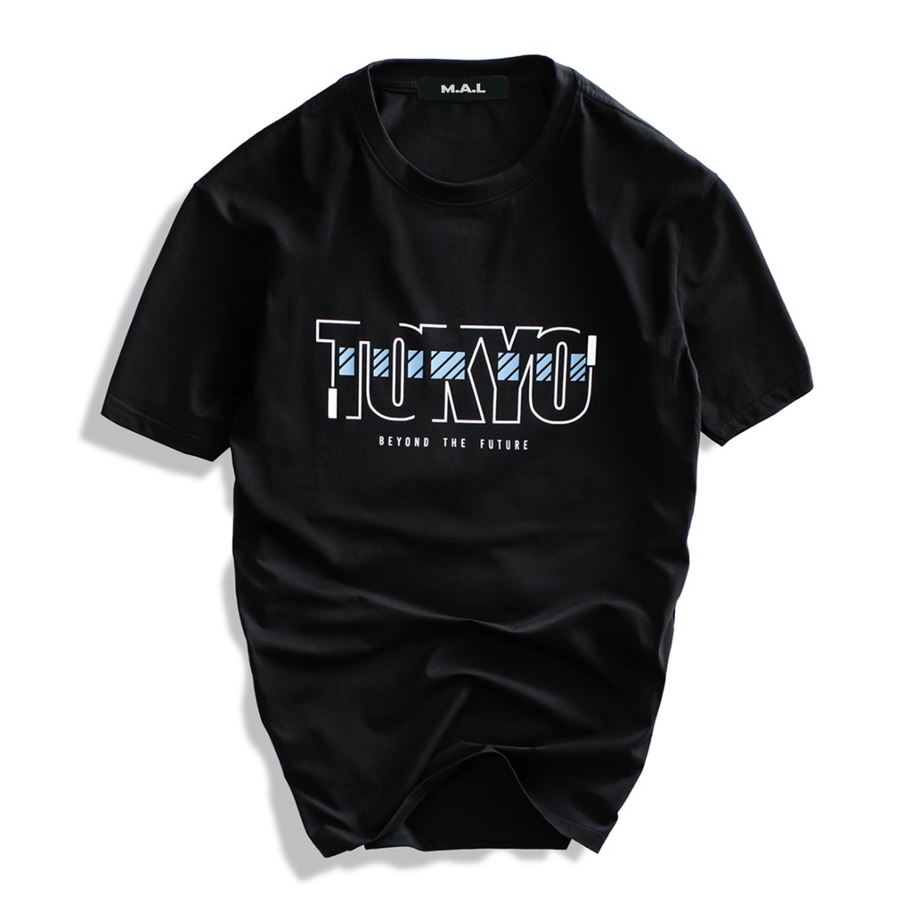 Áo Thun Nam Thời Trang Tay Ngắn Cổ Tròn Thun Lạnh Cao Cấp - In Hình TOKYO -MALBA004- MAL STORE