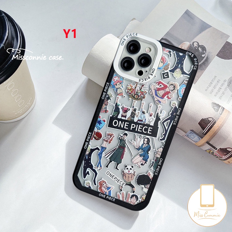 Ốp Điện Thoại TPU Hoạt Hình One Piece Cho IPhone 11 7 8 6 6S Plus 12 13 14 11 Pro MAX XR 7Plus 8plus 14 Plus X XS MAX SE 2020 8plus