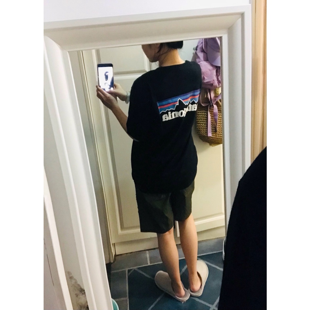 Áo Thun Patagonia mặc phong cách trẻ trung, nam nữ mặc form cực đẹp