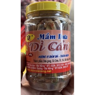 Mắm dưa dì cẩn- đặc sản đà nẵng loại 500g/hủ