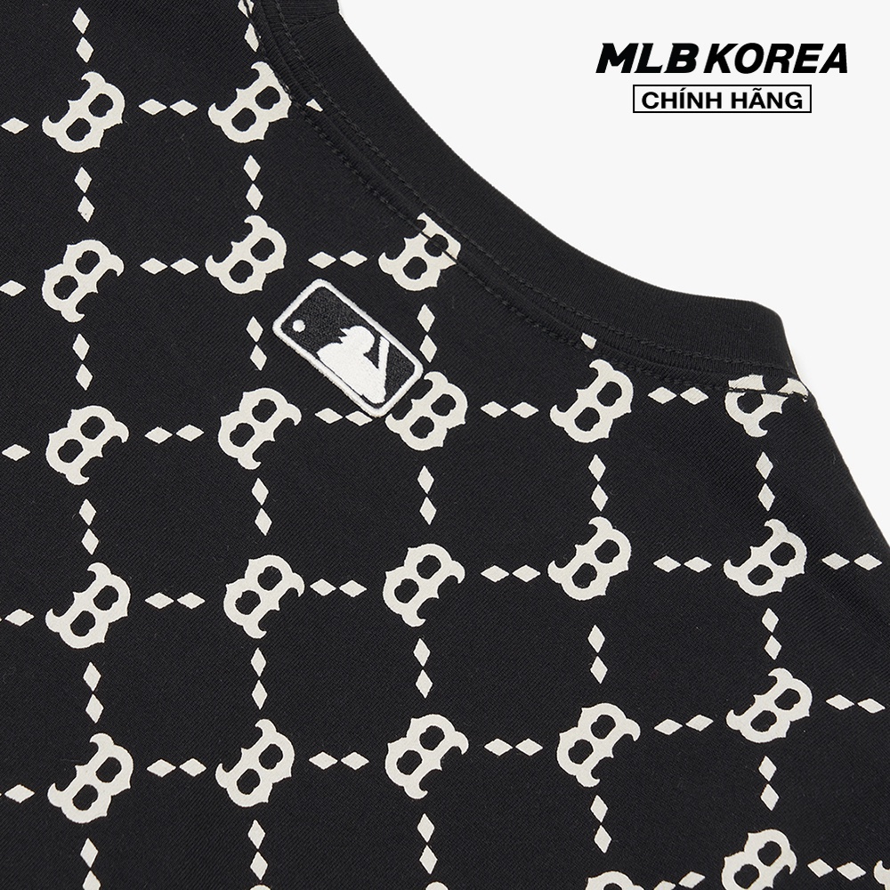 MLB - Áo thun cổ tròn ngắn tay Monogram All Over 3ATSM4023-43BKS