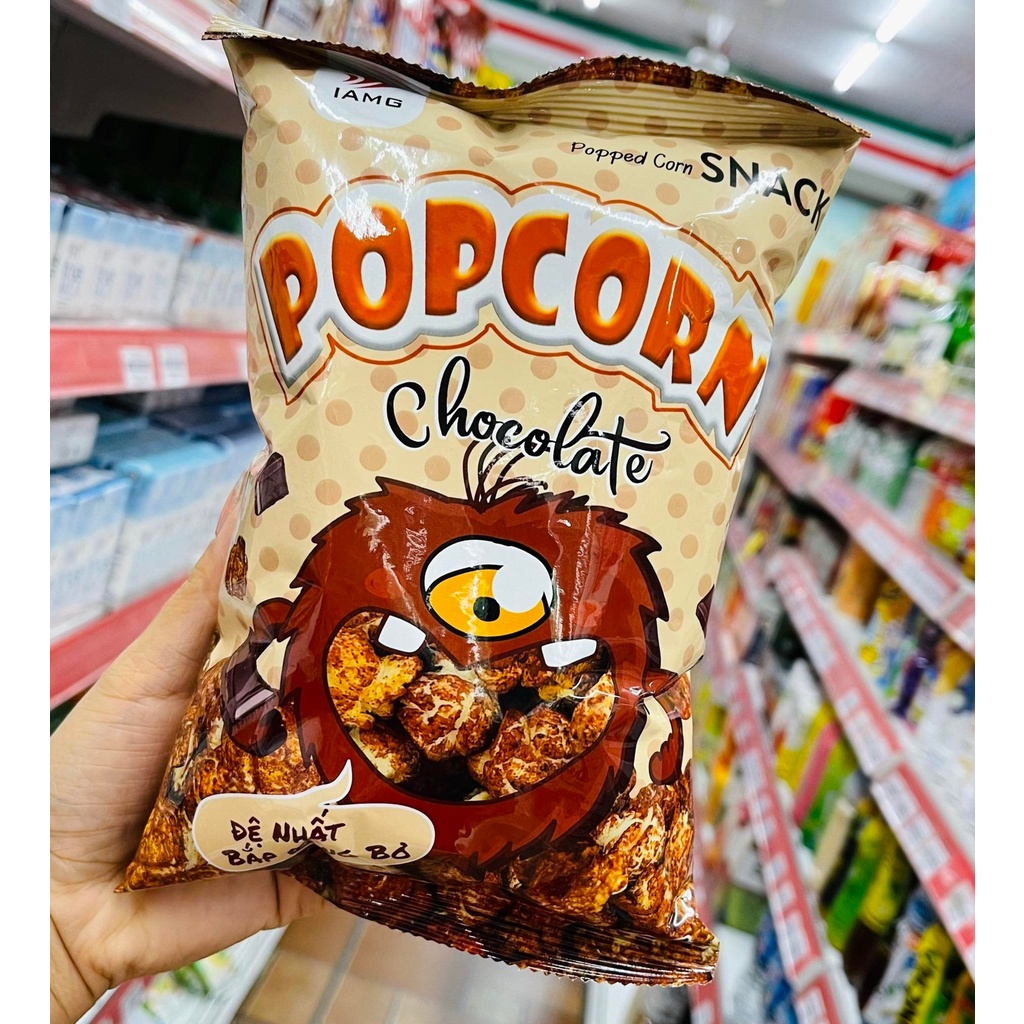 Bỏng ngô Popcorn vị Pho mai /mật ong /Chocolate gói 50g