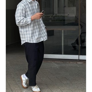 SANTÉ STUDIO - Áo sơ mi nam basic kẻ caro - CHECKED SHIRT.