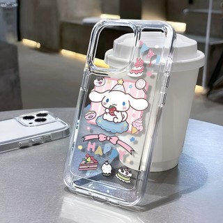 Ốp Điện Thoại Trong Suốt Hình Cinnamoroll Dễ Thương Cho iphone 14 Pro Max 14 Plus 13 11 12 7Plus X XR XS Max 8 7