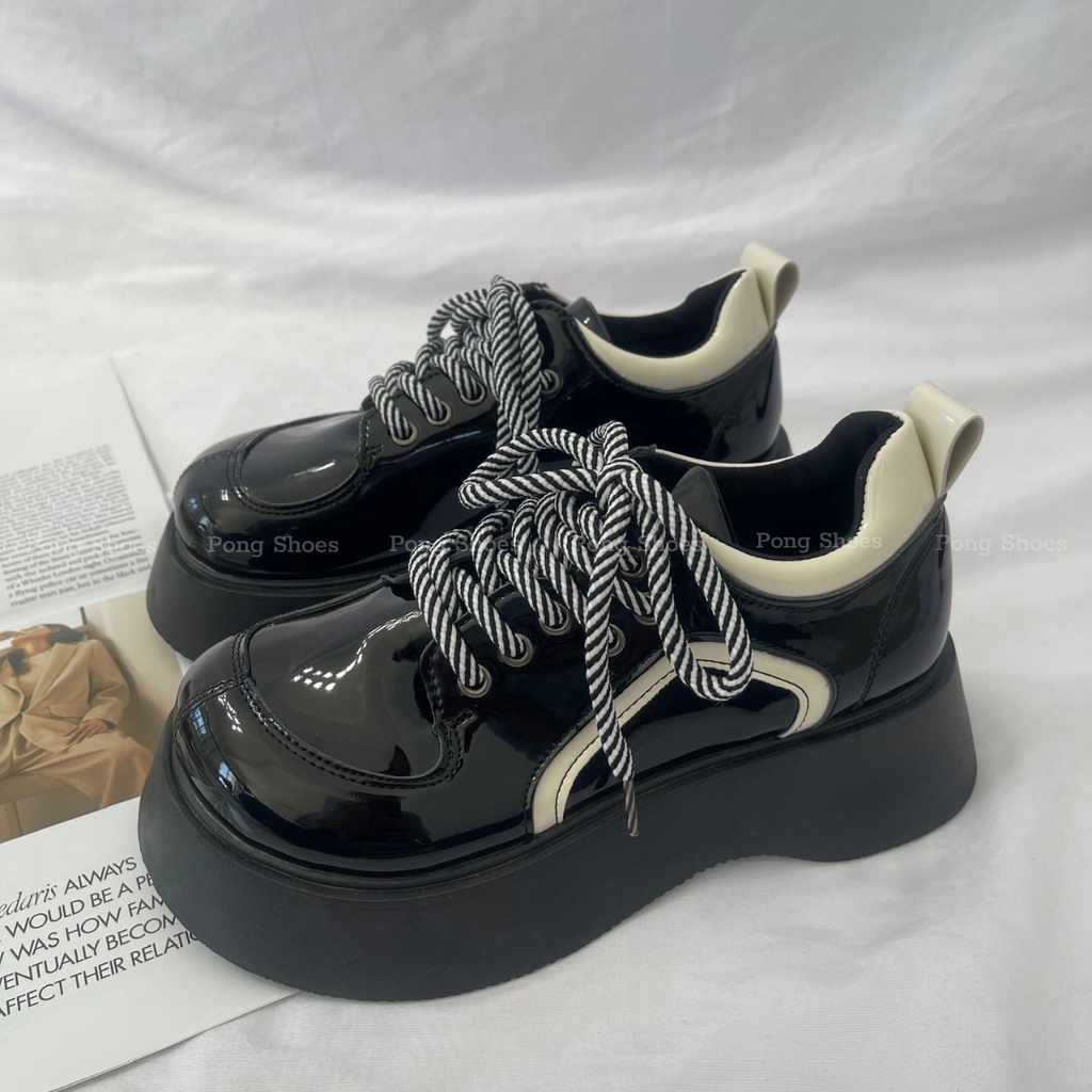 Giày Oxford phong cách Ulzzangs- FULL HỘP- Mã 1477