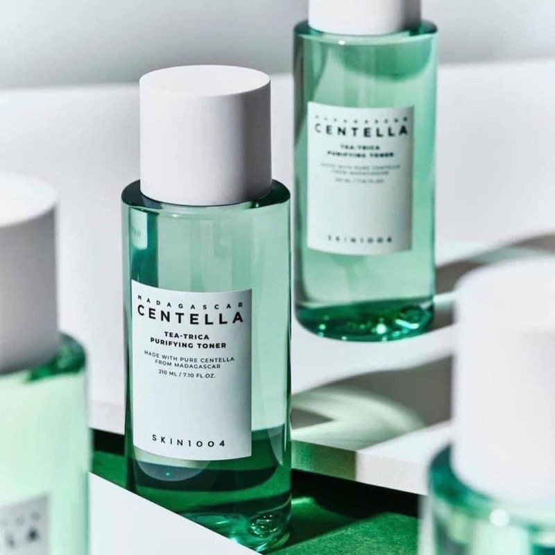 Nước hoa hồng Madagascar Centella Skin1004 Tea Trica Relief - 100ml - XANH LÁ