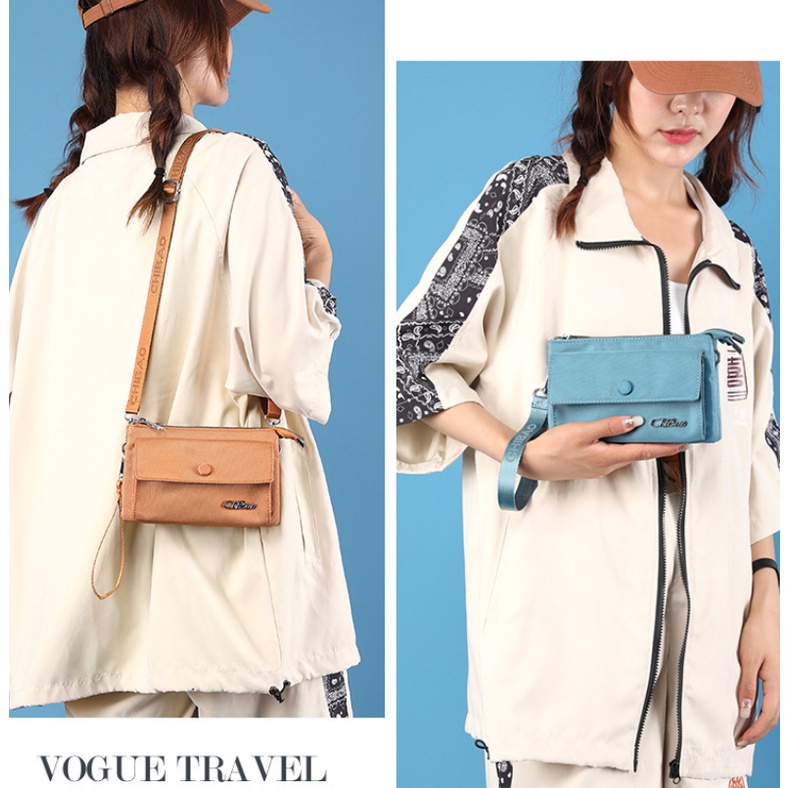 Túi Đeo Chéo 4 Ngăn Chống Thấm Nước Thời Trang Dành Cho Nữ