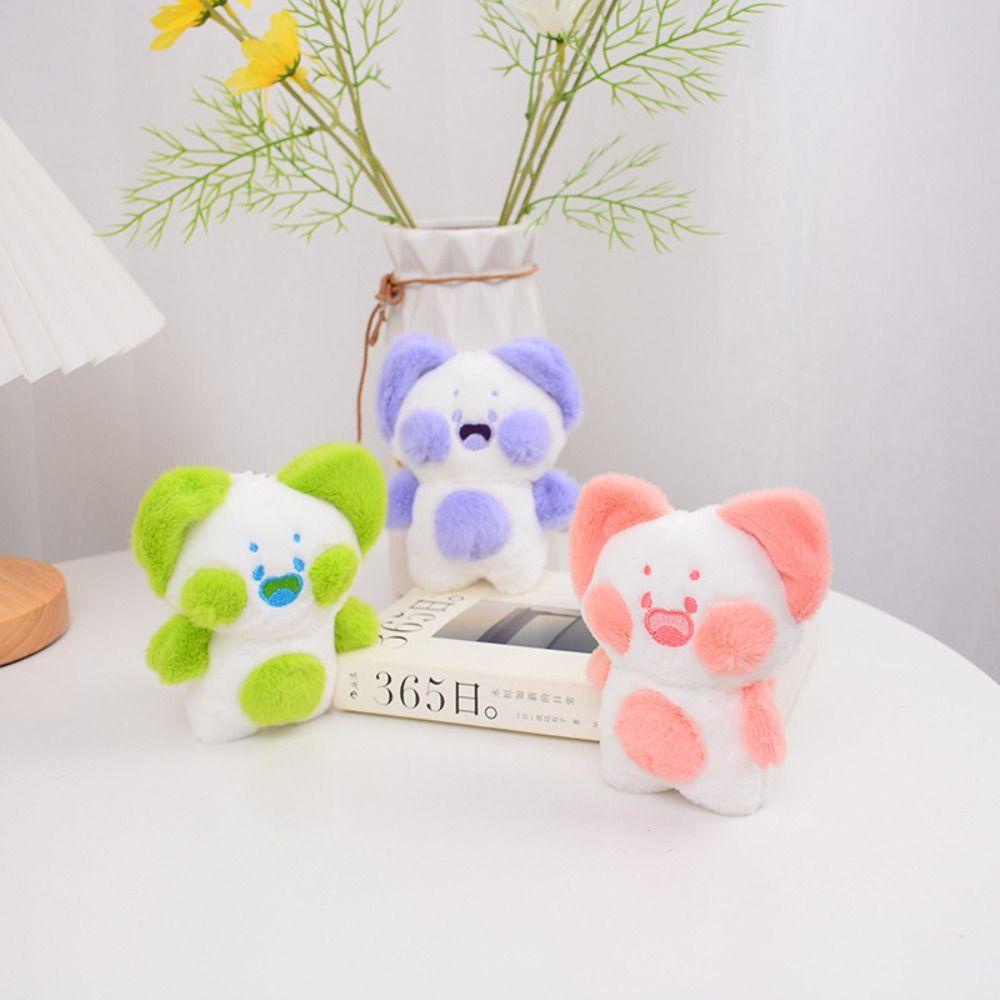 Móc Khóa Hình Mèo Nhồi Bông Mềm Mại Đáng Yêu