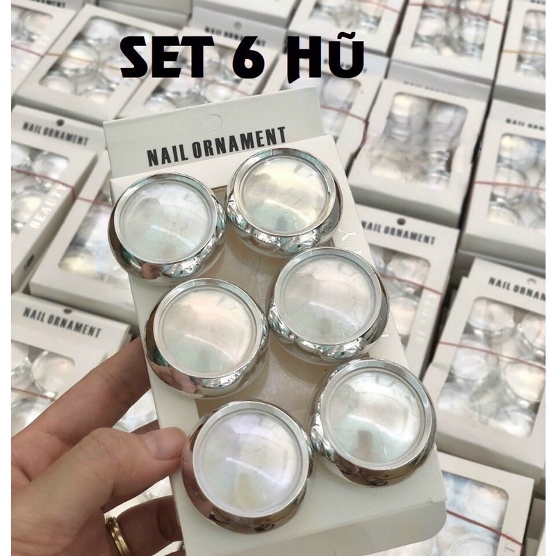 Sét tráng gương 6 hũ ánh trai