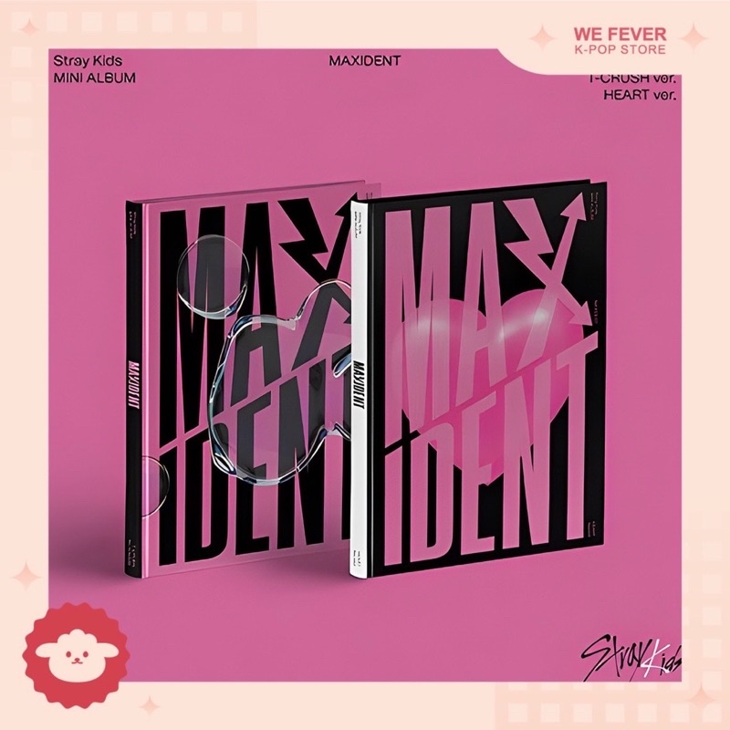 | STRAY KIDS | MAXIDENT - hộp đồ chơi sưu tầm nghệ thuật 3 thể loại, sản xuất tại Hàn Quốc