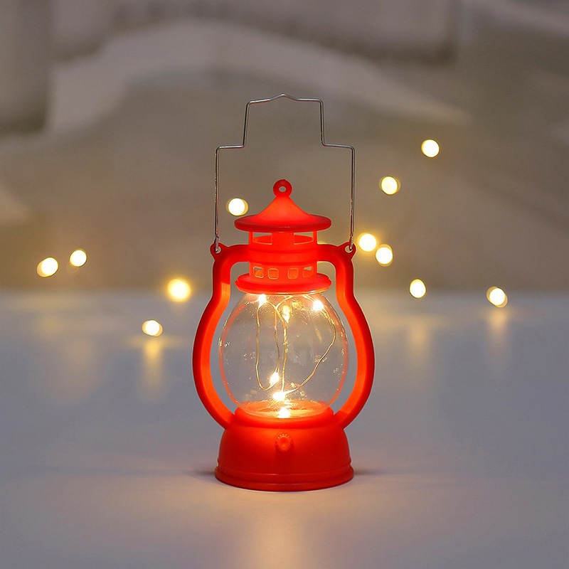 Nafenai Đèn nến Led điện tử cỡ nhỏ sáng tạo retro trang trí giáng sinh