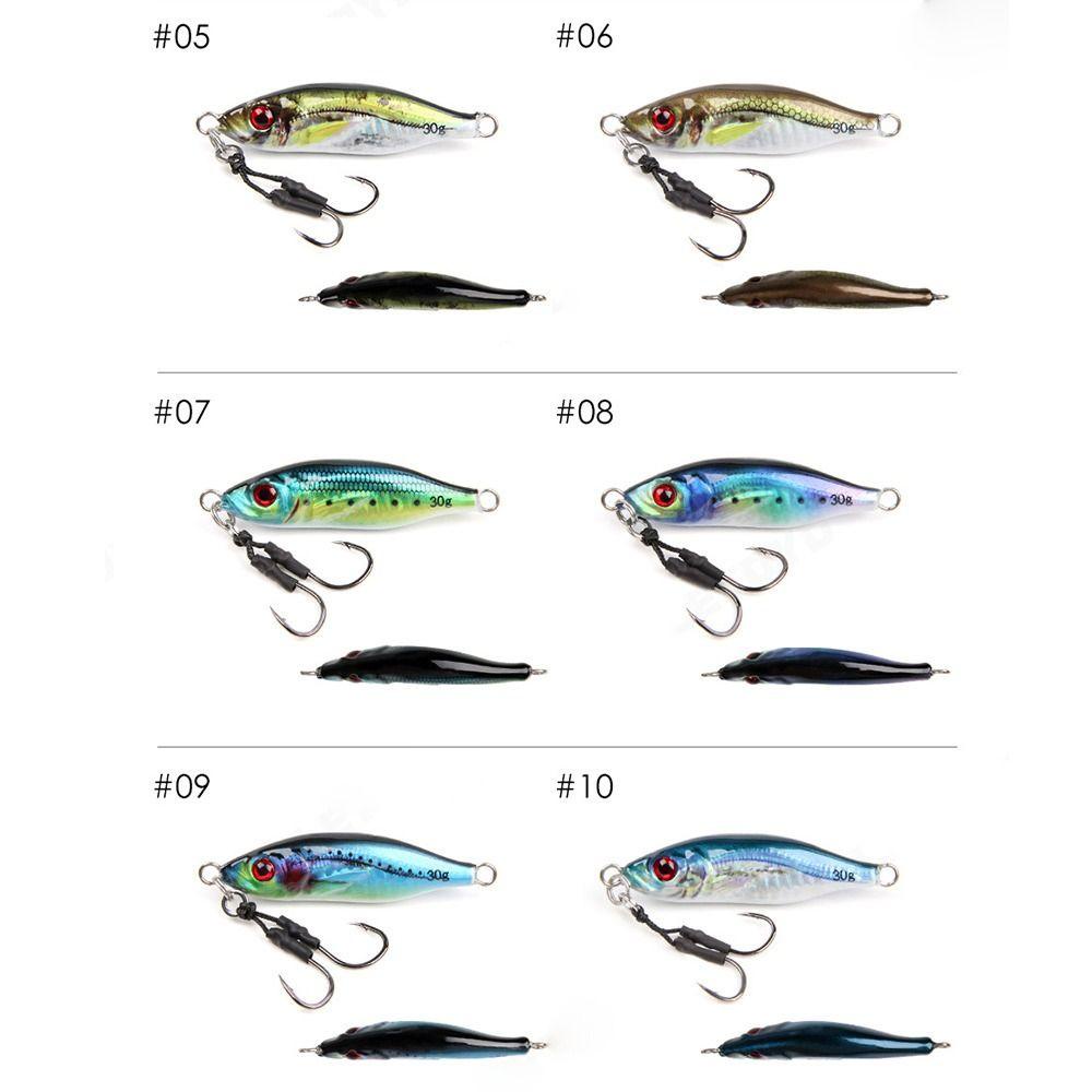 Mồi Câu Cá Giả Bằng Kim Loại 24 30G 59MM Nhiều Màu Sắc Bắt Mắt