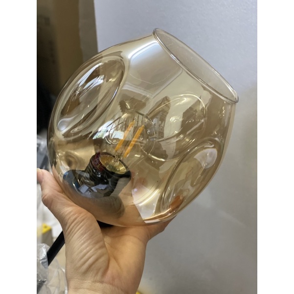 Chao đèn thủy tinh của đèn thả cành táo