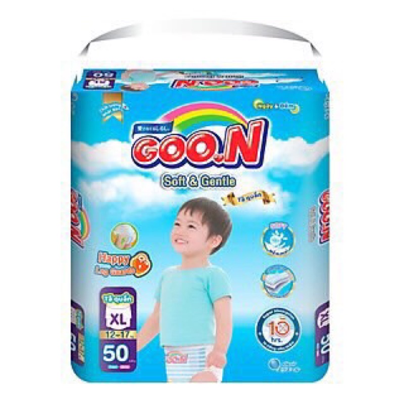 Bỉm quần Goo.n Soft & Gentle Nhật M58,L52,XL50,XXL48