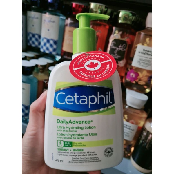 ( THANH LÝ ) sữa dưỡng ẩm cho toàn thân cetaphil ( hàng nội địa canada ) 473ml