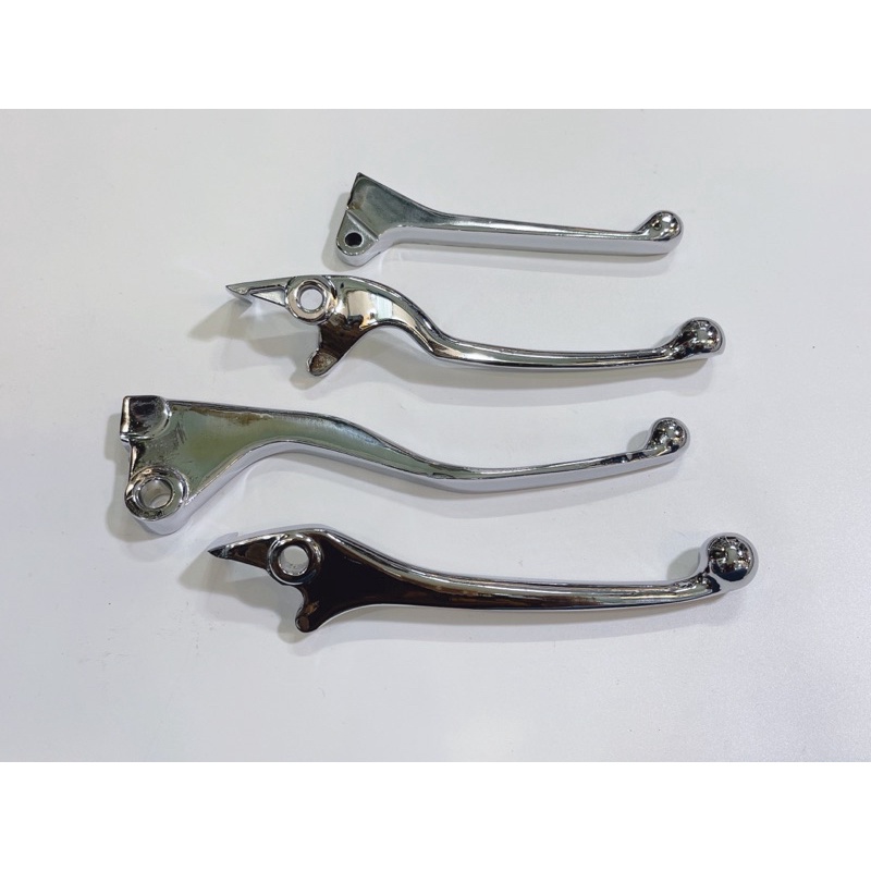 Tay thắng đĩa xiken lắp xe Dream Wave màu sáng bóng không gỉ, gắn như zin