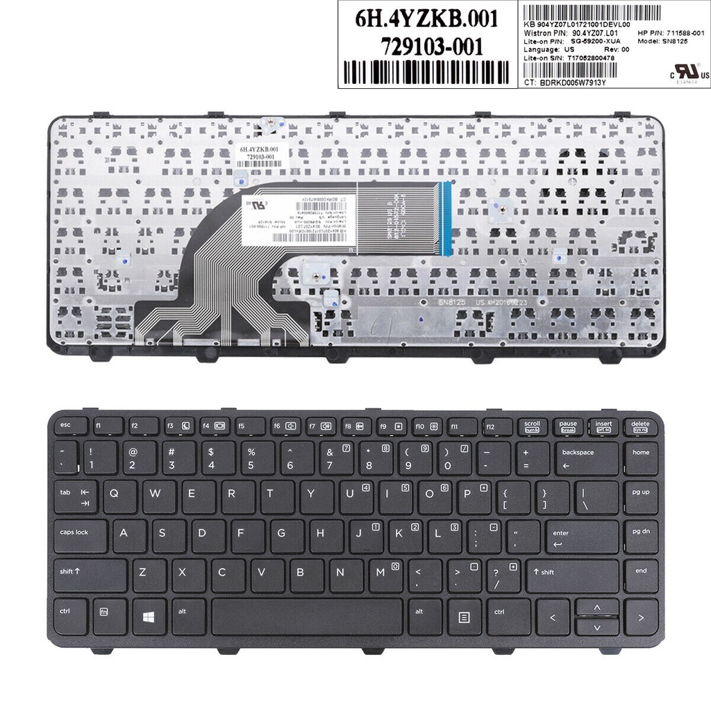 Bàn phím Laptop HP PROBOOK 440 - ProBook 430 G2, 440 G0, 440 G1, 440 G2, 445 G1, 640 G1, 645 G1