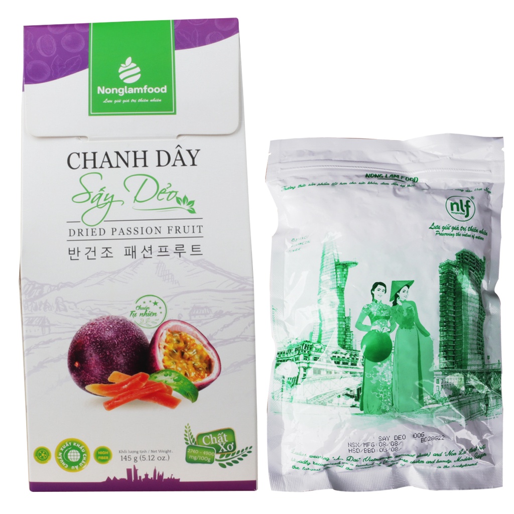 Chanh Dây Sấy Dẻo Nonglamfood 145g