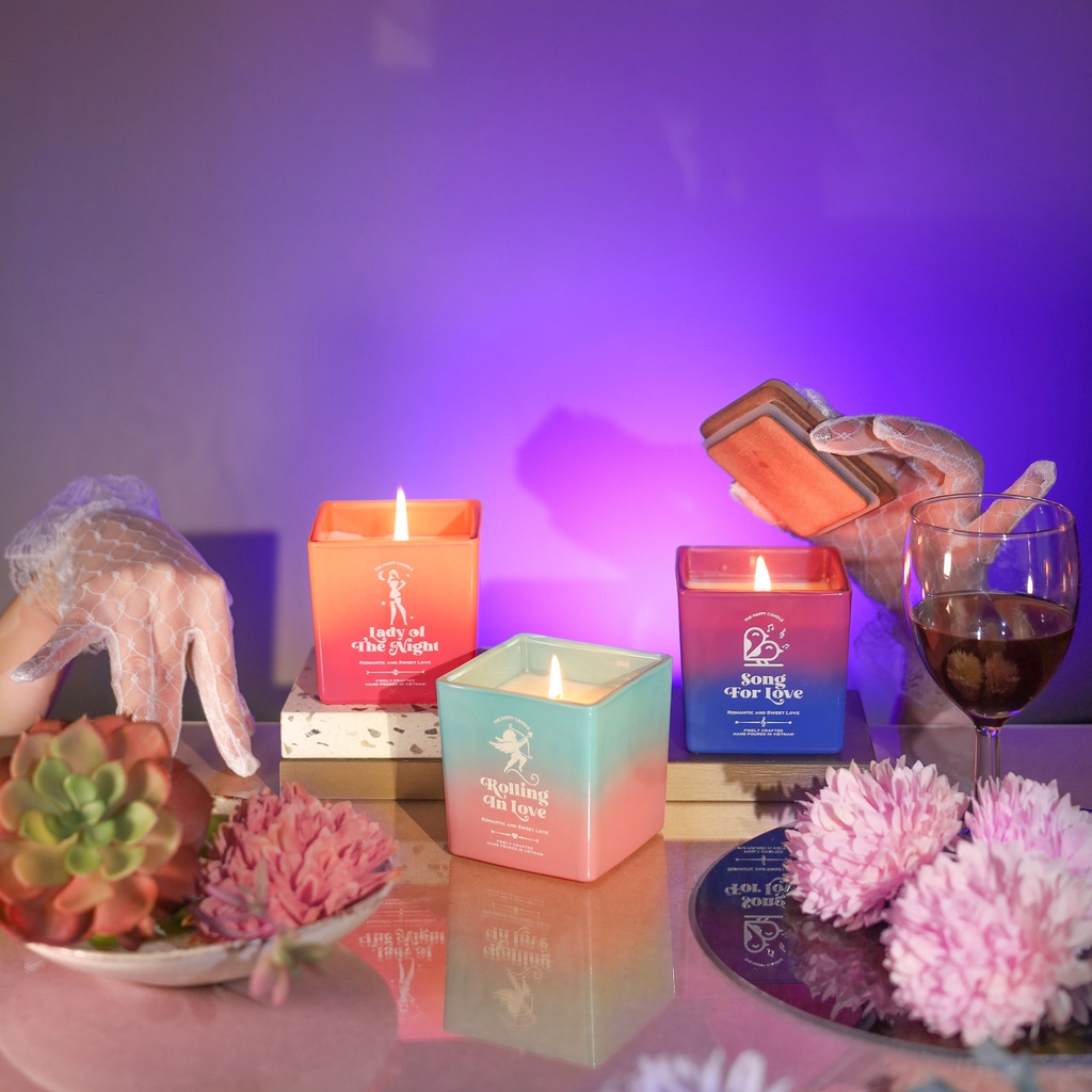 Nến thơm cảm xúc USA nồng độ thơm cao, toả mạnh - HAPPY CANDLE