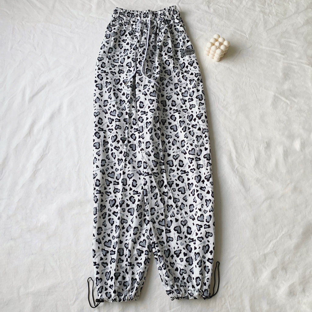 Quần Jogger Nữ JEM CLOSET Chất Single Họa Tiết Đáng Yêu Lên Form Tôn Dáng HOOD 2752