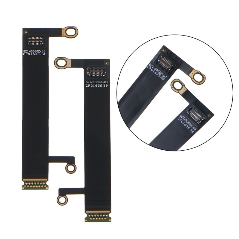 ❐┇Set 2 Dây Cáp Dẻo Nối Màn Hình LED Cho Macbook Pro 13in 15in A1989 A1990 A1706 A1707 A1708