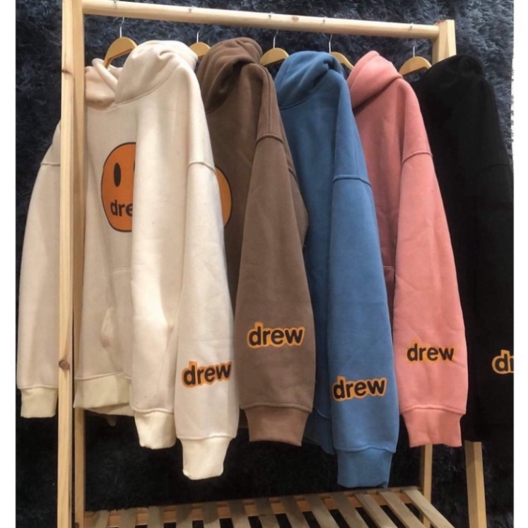 Áo nỉ Hoodie Drew mặt cười , áo nỉ bông hoodie unisex nam nữ