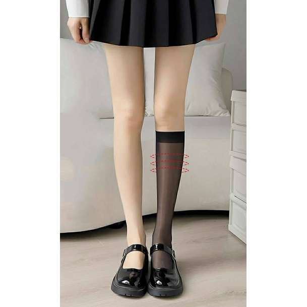 Sẵn-Tất, vớ nữ mỏng tới bắp chân dành cho lolita, jk, cosplay gợi cảm phong cách quyến rũ sexy