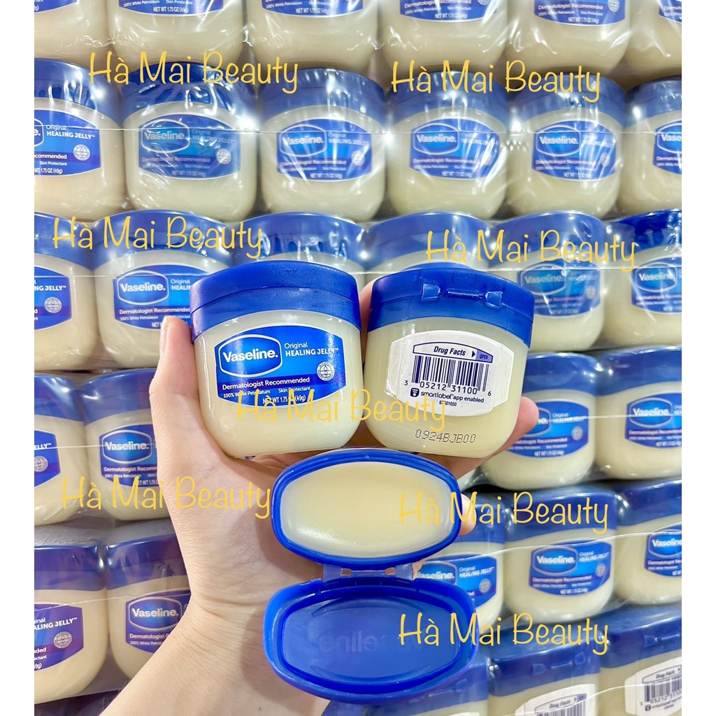 Dưỡng môi Vaseline lọ to 49g ( hàng chuẩn ) G335