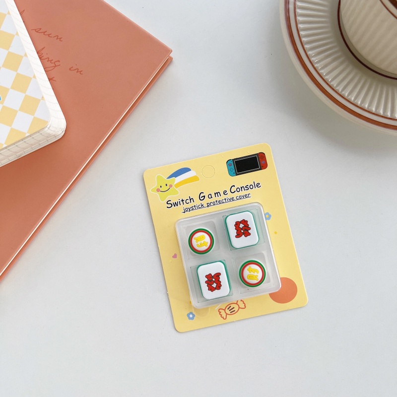 Ốp Bọc Nút Điều Khiển Tay Cầm Chơi Game Nintendo Switch NS Switch Lite Hình Dấu Chân Mèo Cinnamoroll Đáng Yêu