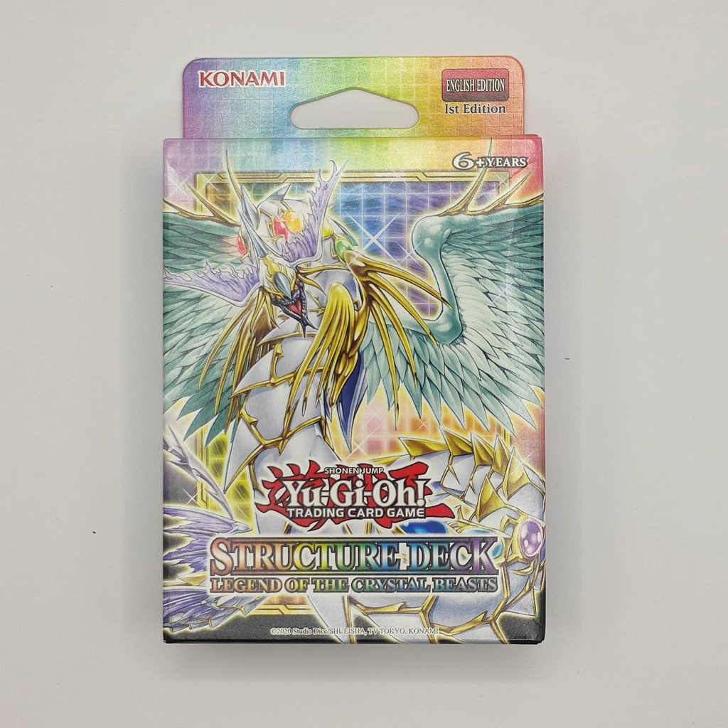 STRUCTURE DECK: LEGEND OF THE CRYSTAL BEASTS - Thẻ Bài Yugioh Chính Hãng
