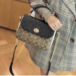 ‼️Rẻ nhất Shopee‼️Túi Coach Marlie Top Handle