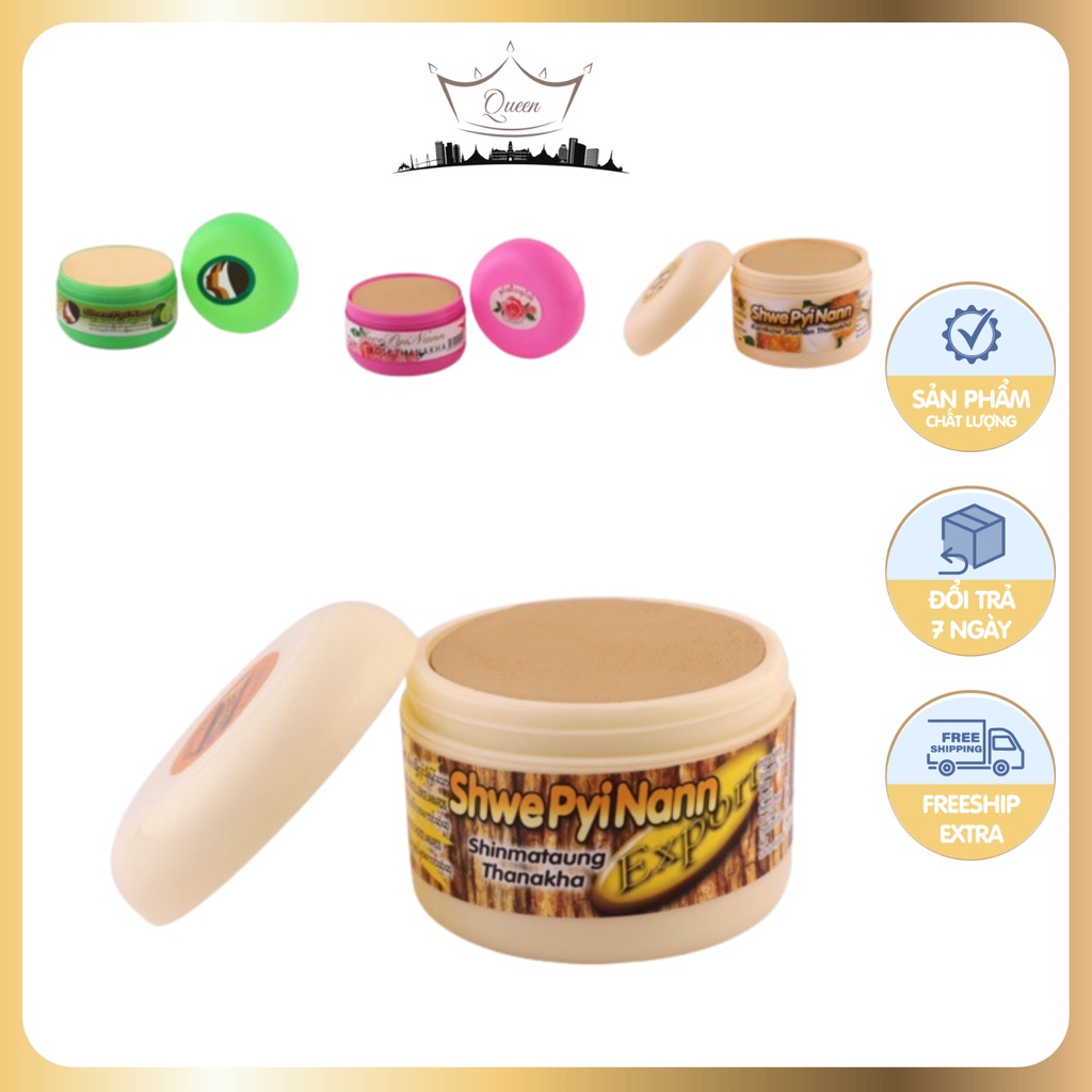 Mặt Nạ Bột Đắp Mặt Thanaka Queen Myanmar