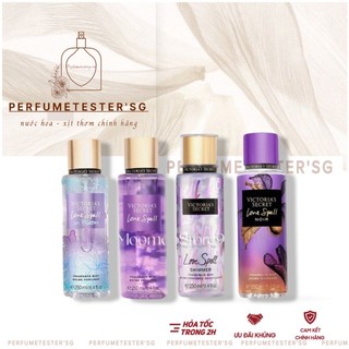Xịt thơm body 𝗩𝗜𝗖𝗧𝗢𝗥𝗜𝗔'𝗦 𝗦𝗘𝗖𝗥𝗘𝗧 "love spell colection" -𝒑𝒆𝒓𝒇𝒖𝒎𝒆𝒕𝒆𝒔𝒕𝒆𝒓