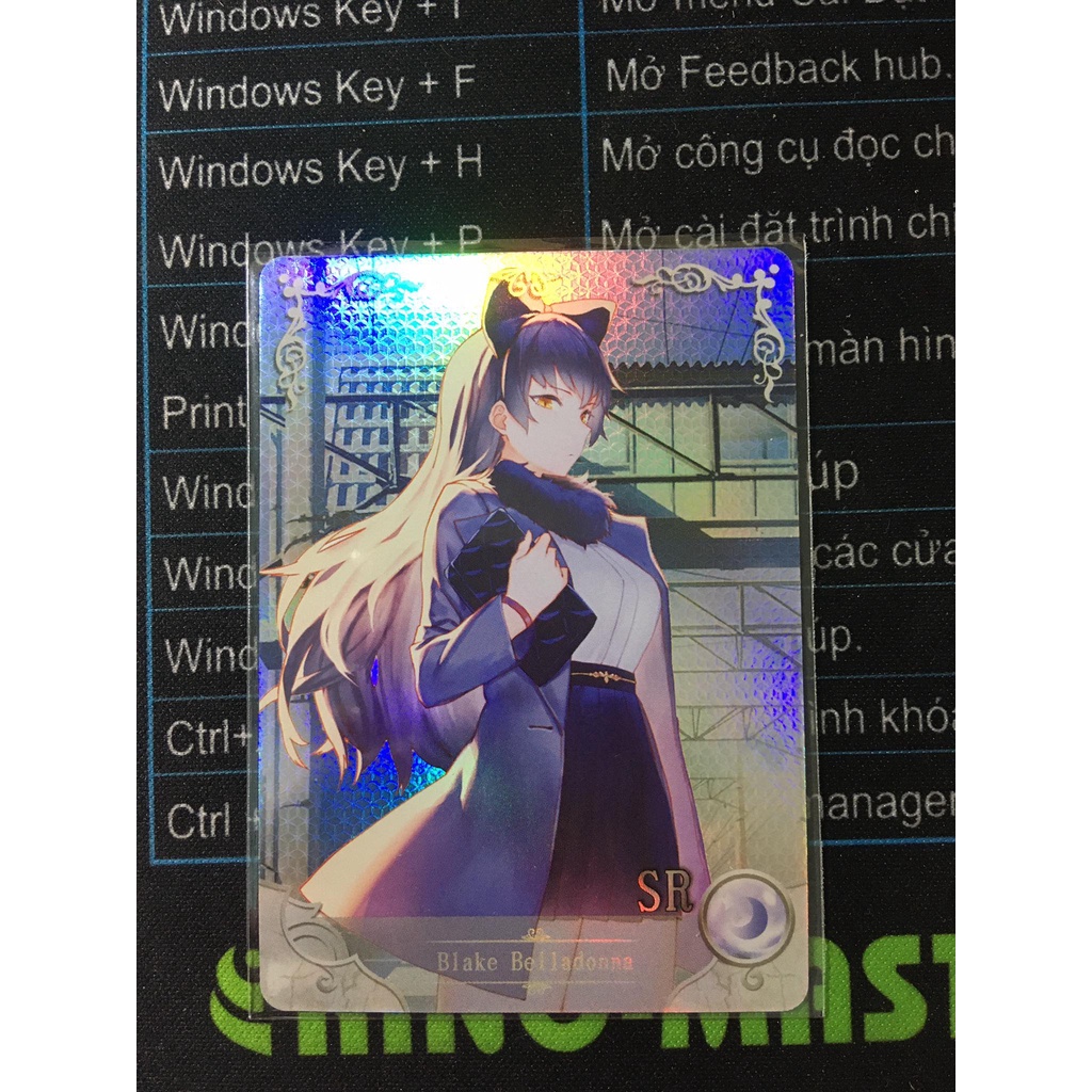 (Rain15) Thẻ bo góc nhân vật Blake Belladonna – RWBY NS-02-M02 – SR