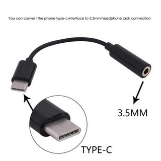 Cáp chuyển đổi tai nghe từ jack Type-C sang 3.5