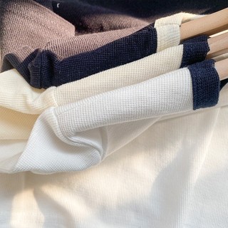 Áo thun cotton thêu