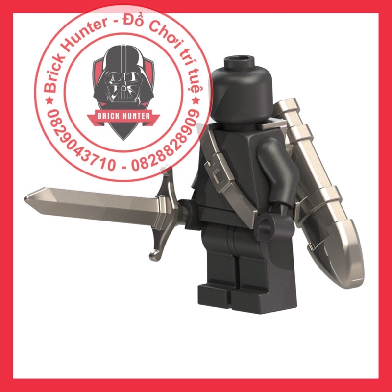 Phụ kiện minifigures bộ đai bao kiếm đeo lưng cho nhân vật ( không bao gồm nhân vật )