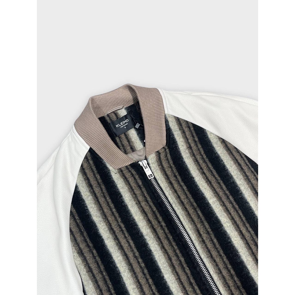 ÁO KHOÁC BROWN CHECKED BOMBER