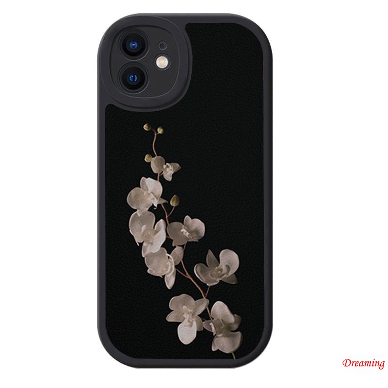 Ốp Điện Thoại Mềm Họa Tiết Hoa Cho OPPO Reno 8T 8Z 7Z 6 5F 4F 3 A7 A5S A5 A9 A3S A12E A1K A83 F11 F9 A98 A94 A93 A79 A78