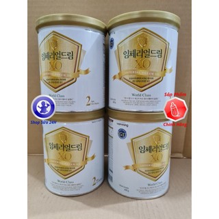 Combo 4 hộp sữa bột xo 1, xo 2 400g nhập khẩu nguyên lon hàn quốc